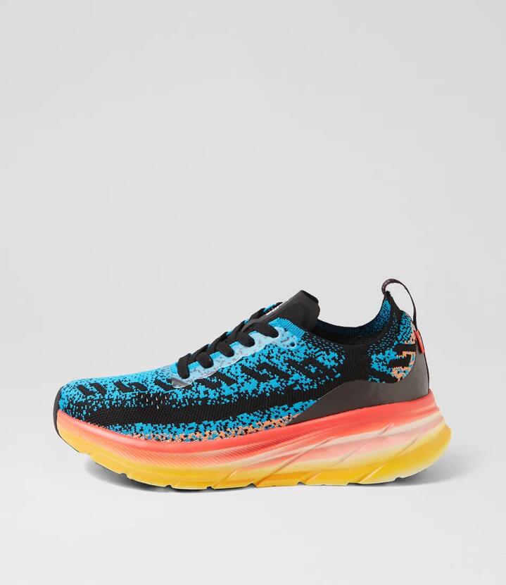 Bolt V2 Teal Black Blaze Fabric Sneakers