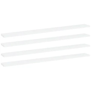 Bookshelf Boards 4 Pcs Chipboard 100X10 Cm