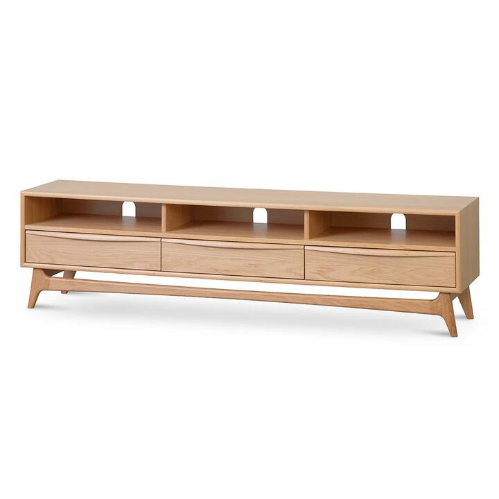 Brendon 1.8m TV Entertainment Unit - Natural Oak by Interior Secrets - AfterPay Available