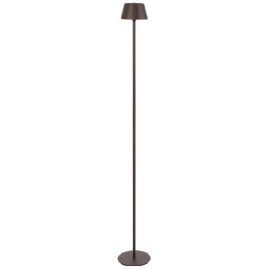 Briana Rechargeable Floor Lamp, Brown