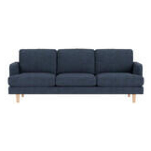 Brighton 3 Seater Sofa Jasper Midnight