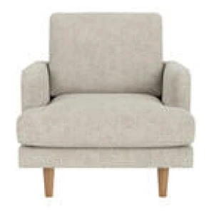 Brighton Armchair Chilton Oatmeal 1 Seater