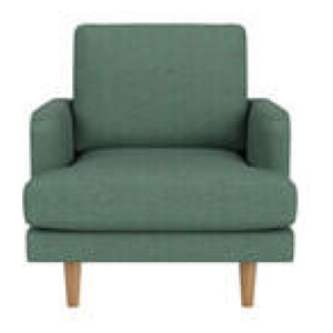 Brighton Armchair Green 1 Seater