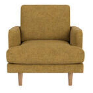 Brighton Armchair Yellow 1 Seater