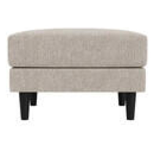 Brighton Square Ottoman Chiswick Birch