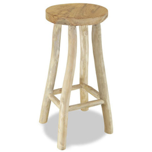Brown Bar Stool Teak