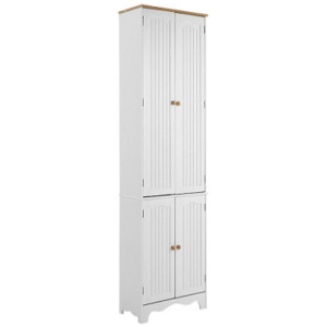 Buffet Sideboard Kitchen Cupboard Storage Cabinet Pantry White