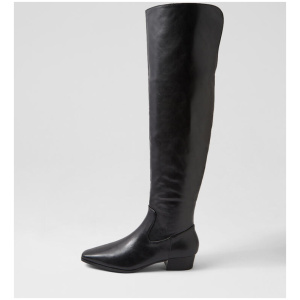 Camden Black Knee High Boots