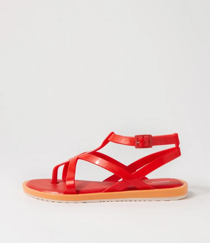 Cancun + Salinas Red Pvc Sandals