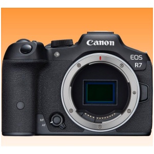 Canon EOS R7 Mirrorless Camera With Adapter - Brand New