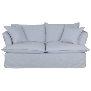 Carla 2 Seater Sofa, Light Grey