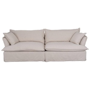 Carla 4 Seater Sofa, Beige