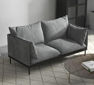 Carrie 2 Seater Sofa Grey