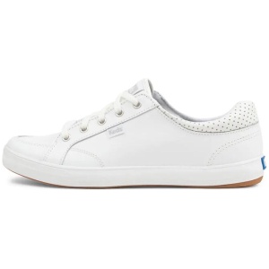 Center White Leather Sneakers