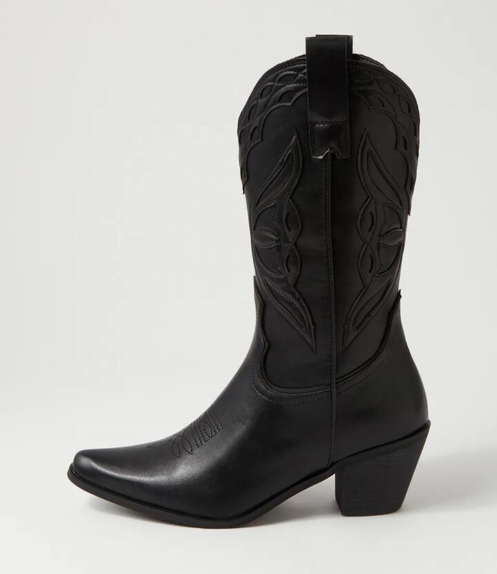 Chicago Black Calf Boots