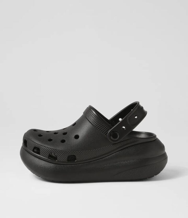 Classic Crush Black Clogs