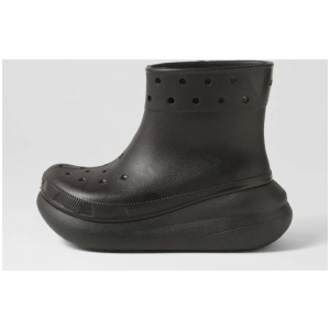 Classic Crush Boot Black Ankle Boots