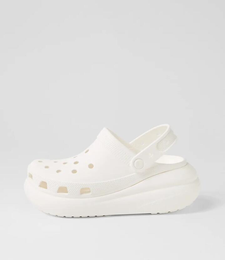 Classic Crush White Croslite Clogs