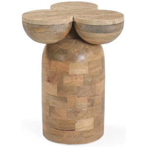 Clava 33cm Side Table - Natural by Interior Secrets - AfterPay Available
