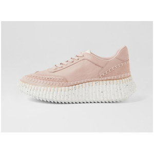 Cobus Rose Leather Sneakers