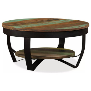 Coffee Table 65 Cm Solid Reclaimed Wood