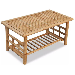 Coffee Table Bamboo 90X50X45 Cm