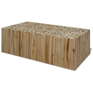 Coffee Table Genuine Teak 90X50X35 Cm