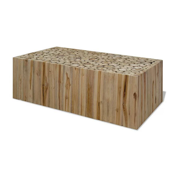 Coffee Table Genuine Teak 90X50X35 Cm