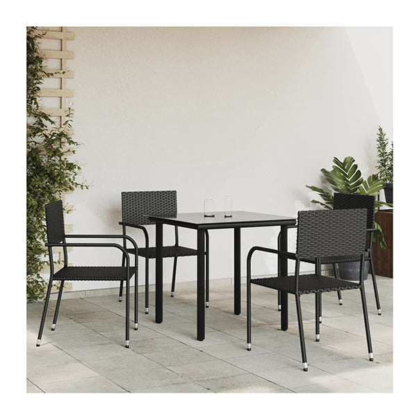 Console Table Black 100X35X76.5 Cm Engineered Wood