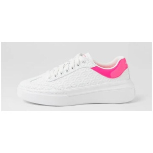Cordova Classic Repeat Business White Hot Pink Sneakers
