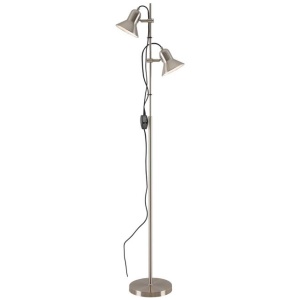 Corelli 2 Floor Lamp, Nickel