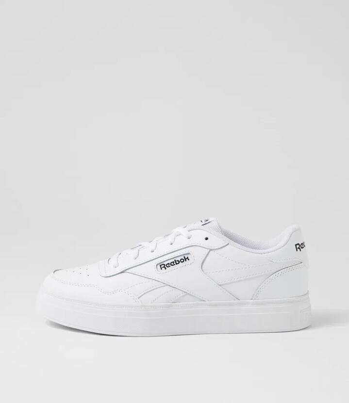 Court Advance Bold W White Black Sneakers