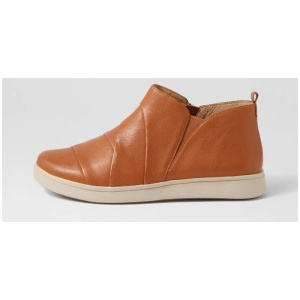 Damla Xf Scotch Almond Leather Sneakers