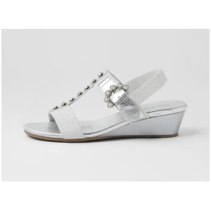 Darja Misty Silver Multi Sandals