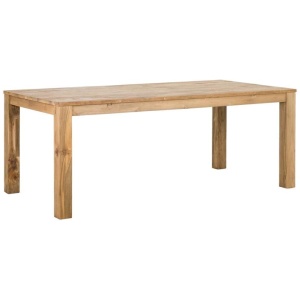 Darma Recycled Teak 200cm Dining Table Natural & Rustic
