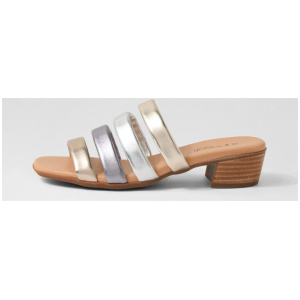 Darrina Metallic Leather Sandals