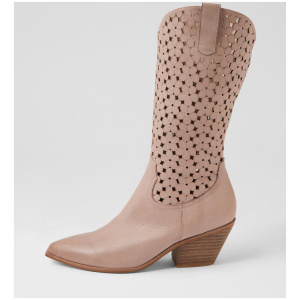 Dassle Cafe Leather Knee High Boots