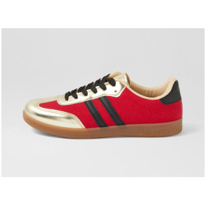 Destine Gold Red Multi Sneakers