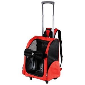 Dog Pet Safety Transport Carrier Backpack Trolley