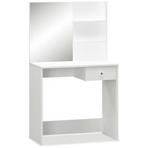 Dressing Table Chipboard 75X40X141 Cm Matte White