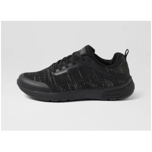 Dune Black Mesh Sneakers