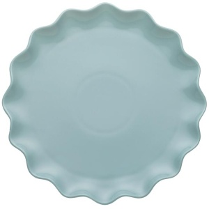 Ecology Ruffle Round Platter 28cm Midday