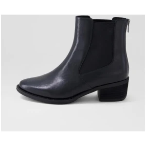 Eldo Xf Black Leather Chelsea Boots