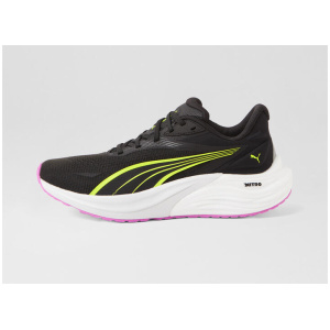 Electrify Nitro 4 Wn W Black Yellow Alert Fabric Sneakers