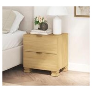 Elfa Bedside Table Brown
