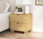 Elfa Bedside Table Brown