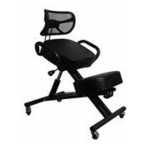 Ergonomic Kneeling Office Chair Black