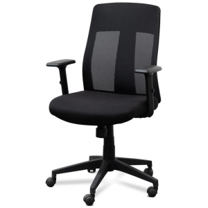 Ex Display - Benson Mesh Office Chair - Black by Interior Secrets - AfterPay Available