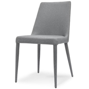 Ex Display - Millie Fabric Dining Chair - Coin Grey by Interior Secrets - AfterPay Available