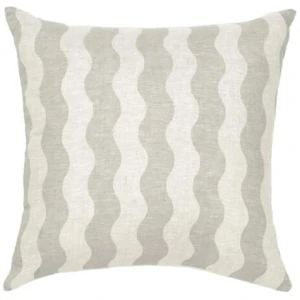 Ex Display - Ripple 45cm Square Cushion - Mist by Interior Secrets - AfterPay Available